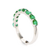 Emerald 14K Band fine jewelry by Matthew Rosie