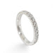 Angled Prong Eternity Ring fine jewelry by Matthew Rosie