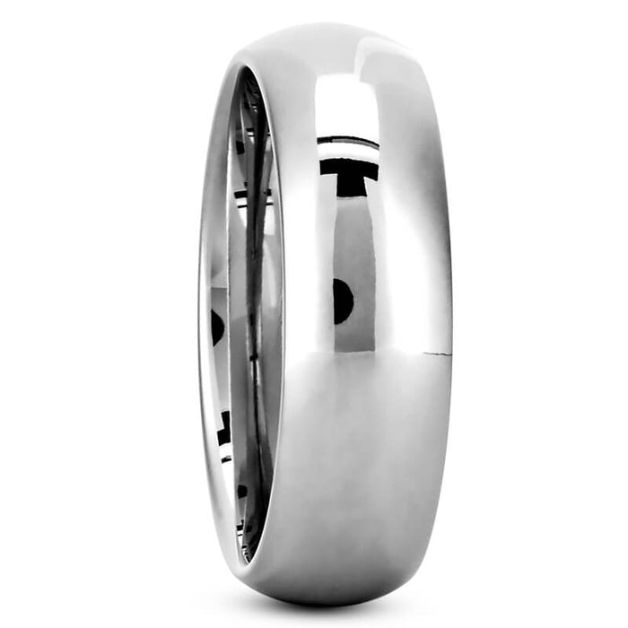 High Dome Wedding Ring (5 mm) fine jewelry by Matthew Rosie