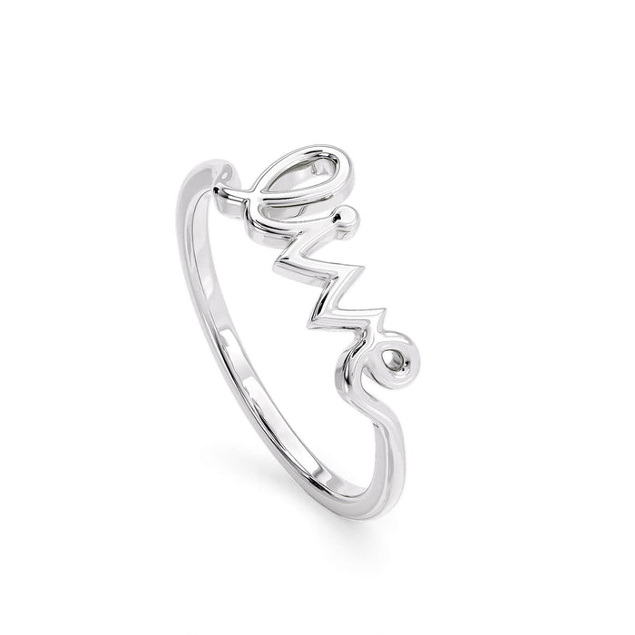 ‘Live’ Note Ring fine jewelry by Matthew Rosie