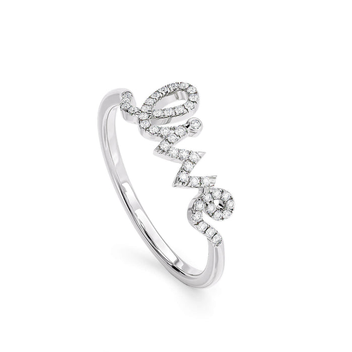 The Diamond Live Ring fine jewelry by Matthew Rosie