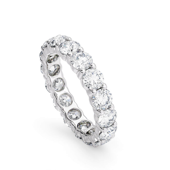 3.50 ctw Diamond Eternity Ring fine jewelry by Matthew Rosie