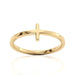 Petite Bar Ring fine jewelry by Matthew Rosie